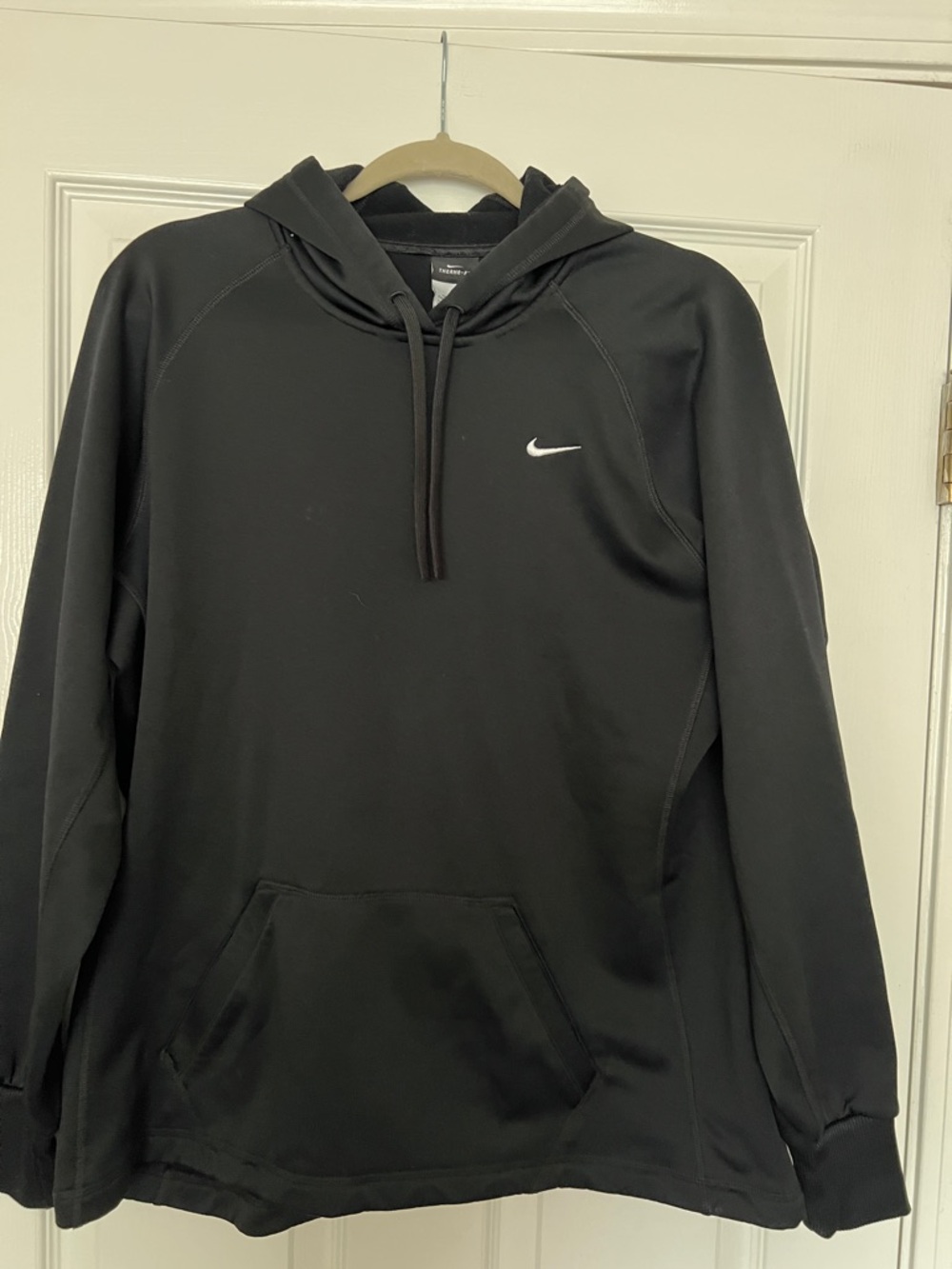 Women’s Nike Therma Fit Athletic Pullover with White Swoosh